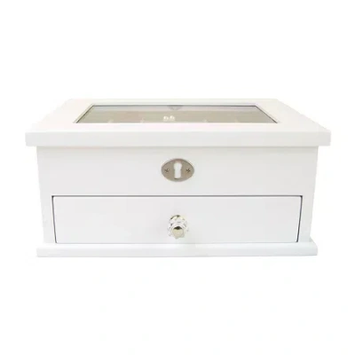 Mele & Co Mini Lili White Jewelry Box In White