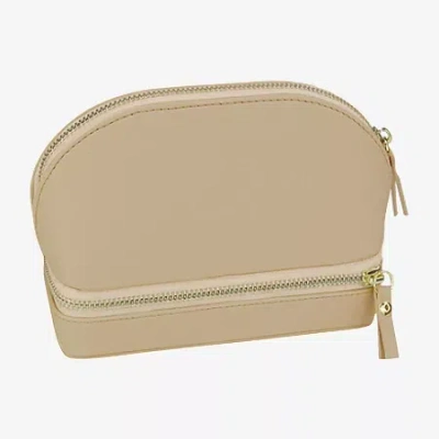 Mele & Co Duo Mirrored Jewelry Travel Case In Neutral