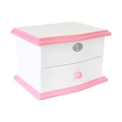 Mele & Co Katie White Jewelry Box In White
