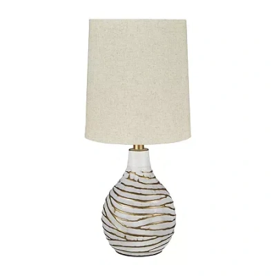 Signature Design By Ashley Aleela Metal Table Lamp In Yellow