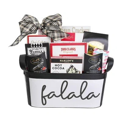 Alder Creek Fa La La Holiday Gift Basket In Multi