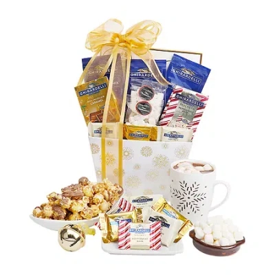 Alder Creek Ghirardelli Chocolate Holiday Gift Basket In Multi