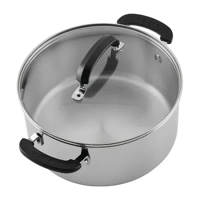 Farberware Brilliance Stainless Steel 5-qt. Dutch Oven In Silver