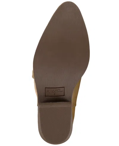 Wild Pair Women's Denise Block Heel Western Boots, Macy's Exclusive In Brown