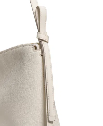 Kate Spade Loop Large Pebbled Leather Shoulder Bag In Neutral