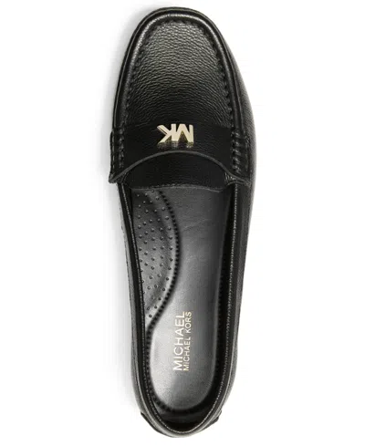 Michael Kors Michael  Women's Melanie Moccasin Loafers In Black