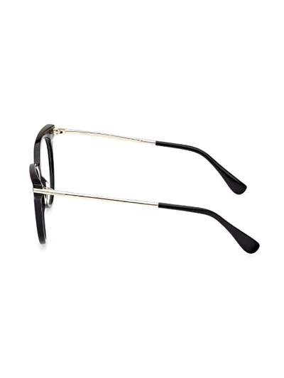 Max Mara Black Women Optical Frames In Black