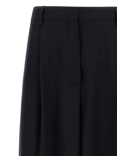Fabiana Filippi Wide Range Of Trousers Pants Blue In Black