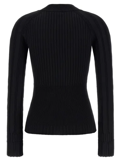 Balmain Button Cardigan In Black