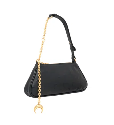 Marine Serre Moon Canvas Core Bags In Black