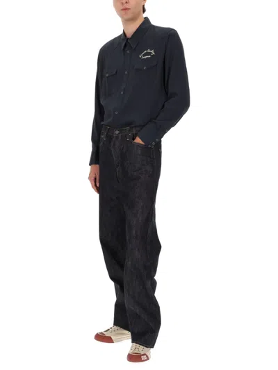 Visvim Social Sculpture Jeans In Black