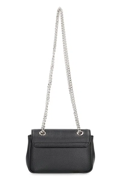 Vivienne Westwood Mini Shoulder Bag Purse Chain In Black