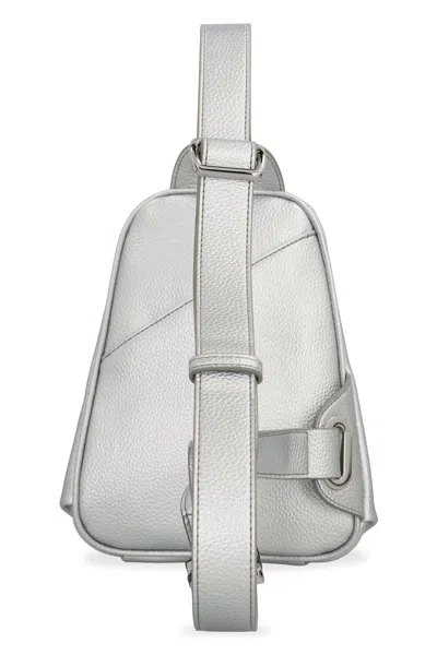 Vivienne Westwood Shoulder Bag In Eco Leather In Silver