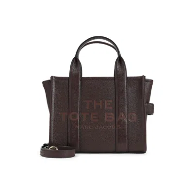 Marc Jacobs The Leather Small Tote Bag In Brown