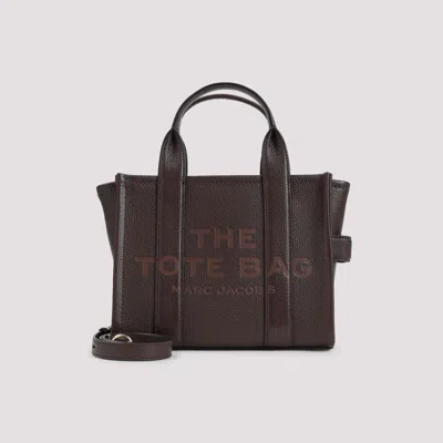 Marc Jacobs The Leather Small Tote Bag In Brown