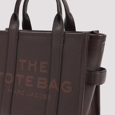 Marc Jacobs The Leather Medium Tote Bag In Brown
