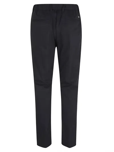 Herno Master Nylon Trousers Pockets In Blue
