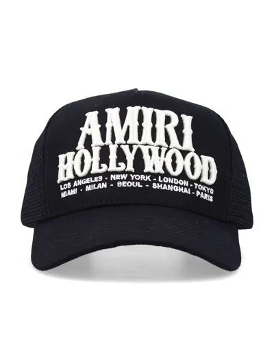 Amiri Ma Hollywood Tracker Hat In Black