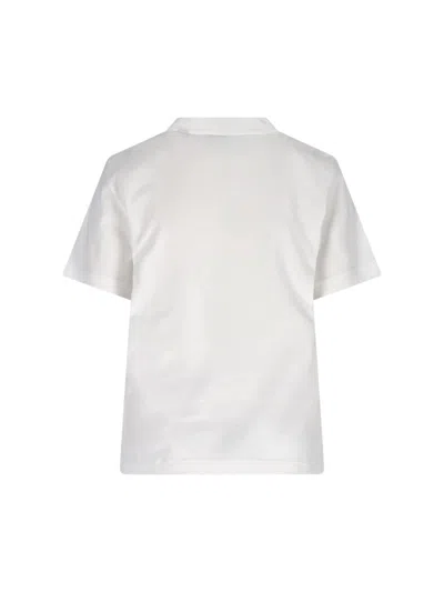 Burberry Equestrian Knight Design Cotton T-shirt In Animal Print