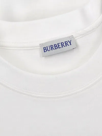 Burberry Equestrian Knight Design Cotton T-shirt In Animal Print