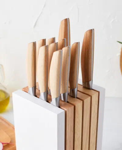 Henckels Pakka 13-pc. Knife Block Set In White