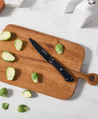 Henckels Noir 13-pc. Knife Block Set In Black