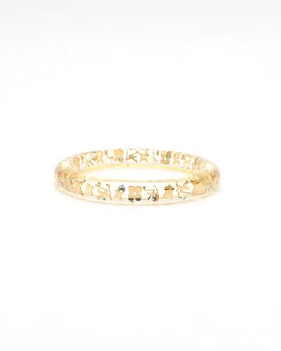 Pre-owned Louis Vuitton Lv Sparks Bangle In Sand