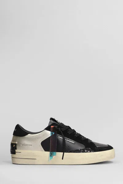 Crime London Sk8 Deluxe Sneakers In Black