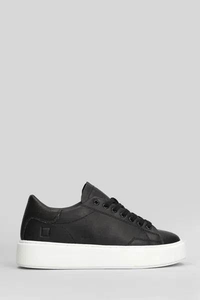 Date D.a.t.e. Sfera Sneakers In Black
