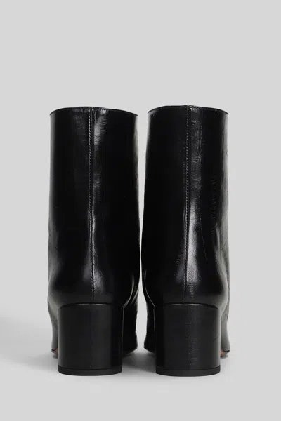 Aldo Castagna Sandy High Heels Ankle Boots In Black