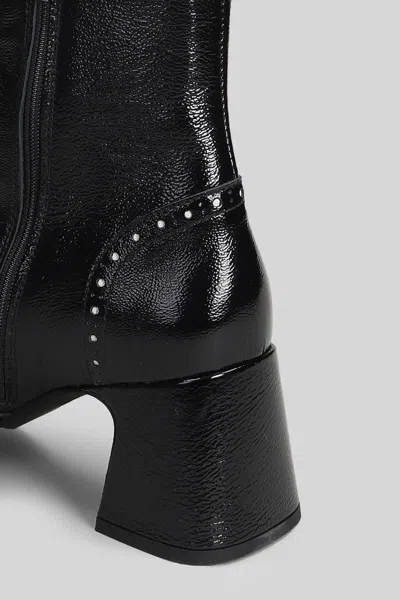 Evaluna High Heels Ankle Boots In Multi