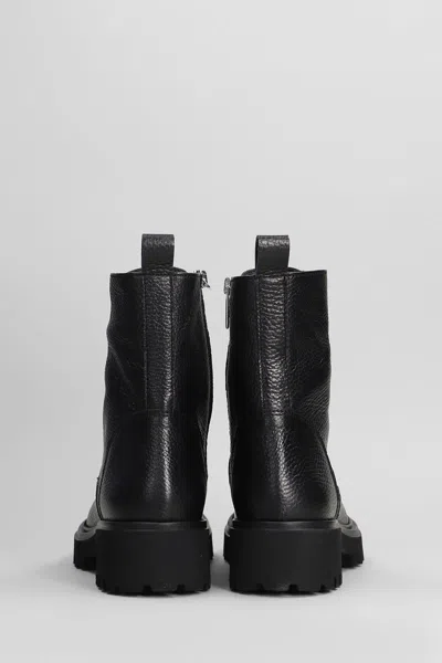 Evaluna Combat Boots In Black