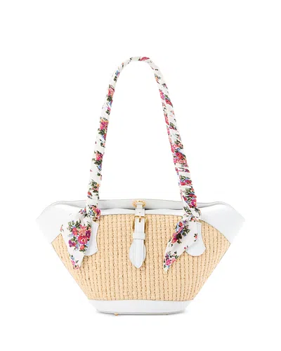 Dolce & Gabbana Basket Shoulder Bag In Neutral