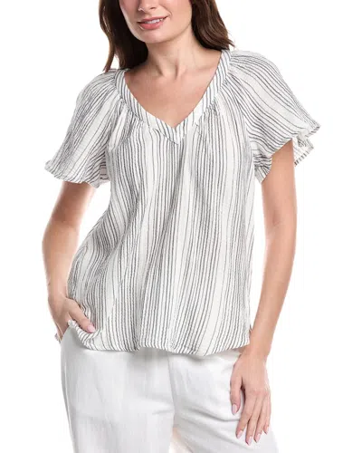 Tommy Bahama Luminous Tide Flutter Sleeve Top In White