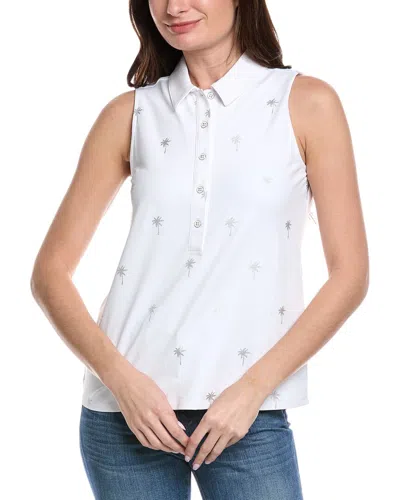 Tommy Bahama Aubrey Beach Daze Polo Shirt In White