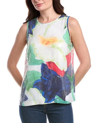 Tommy Bahama Penney Blooms Sequin Tank In Multi