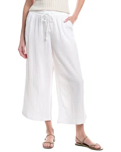 Tommy Bahama Gauze High-rise Wide Leg Pant In White