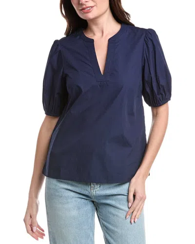 Tommy Bahama Oceana Puff Top In Blue