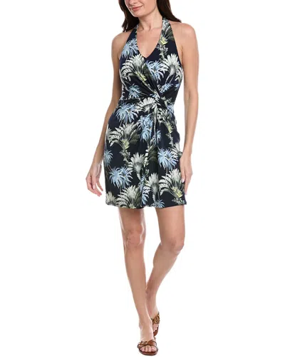 Tommy Bahama Sophia Palisade Palms Mini Dress In Black