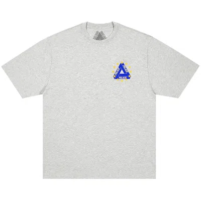 Pre-owned Palace Eu Tri T-shirt 'grey Marl' | Men's Size M In Gray