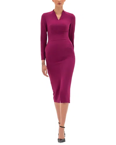 Bgl Midi Dress In Purple