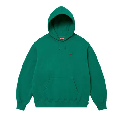 Pre-owned Supreme Small Box Hooded Sweatshirt 'dark Green' | Men's Size Xl