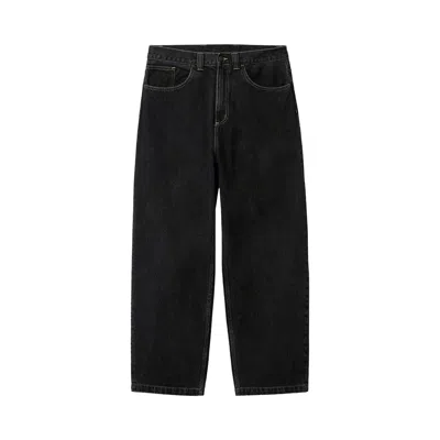 Pre-owned Carhartt Wip Brandon Pant 'black Stone Washed' | Men's Size Xl