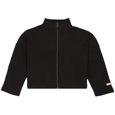 Pre-owned Jungles Zip Up Boxy Knit 'black' | Men's Size L