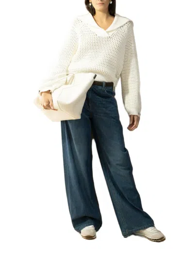Brunello Cucinelli Women Sparkling Net Cotton Hooded Cardigan In Neutral