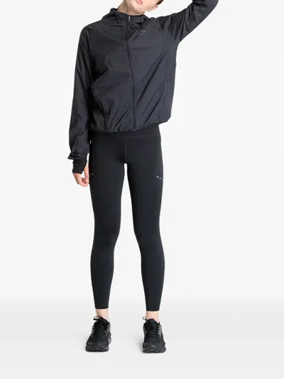 Nike Trail Hooded Jacket In Black