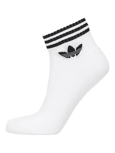 Adidas Originals 3-stripes Logo Socks (set Of Three) In Multi