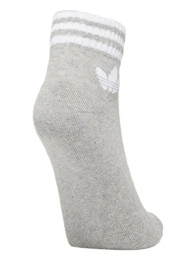 Adidas Originals 3-stripes Logo Socks (set Of Three) In Multi