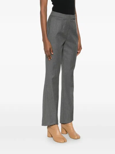 Pre-owned John Galliano 1990s Zip.-fastening Tailored Trousers In Gray