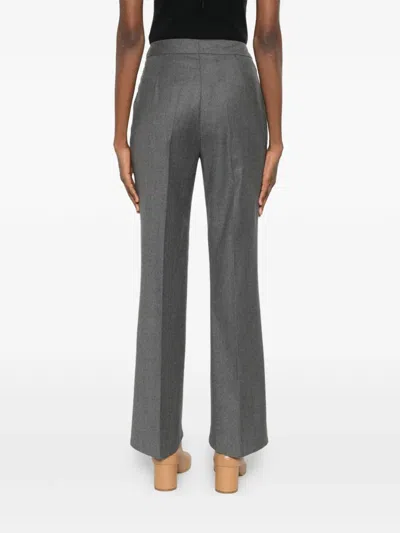 Pre-owned John Galliano 1990s Zip.-fastening Tailored Trousers In Gray